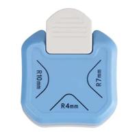 Pulgar De Corte En Esquina Redonda Para Etiquetas Y Papel Herramienta De Corte Para Scrapbooking Hecho De Plástico Y Aleación De Zinc Azul Adecuado Para Oficina Escuela Y Manualidades - details 17