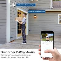 Cámara De Seguridad Exterior BESDER Wifi 8MP PTZ Vigilancia IP Con Rastreo Automático Impermeable 4K HD Para El Hogar - details 6