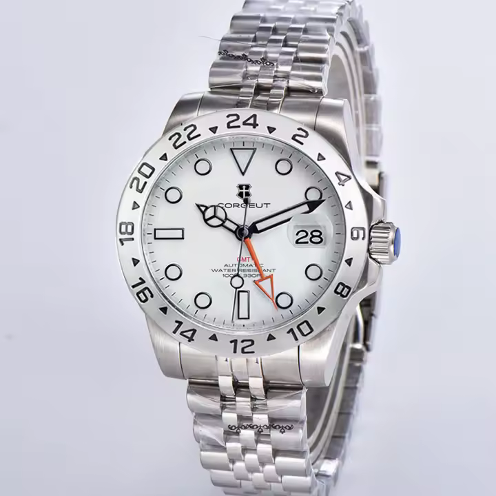 Reloj De Pulsera Automático Para Hombre CORGEUT NH34A 10ATM Impermeable 39mm GMT Función Lume Reloj De Moda Y Casual - 1