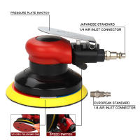 NuoDunco Soplador Orbital Pneumático 5/6 Pulgadas 125mm/150mm Máquina De Polimolde Con Vacío Herramientas Pneumáticas Para Pintura Y Lijado - details 3