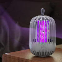 Lampara Asesina De Mosquitos Eléctrica Recargable USB Trampa De Insectos Control De Plagas Para El Hogar Y Exteriores Repelente De Mosquitos - details 12