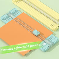 Cortadora De Papel Manual 4 En 1 Doble Dirección Para Escuelas Oficinas Y Hogares Con 4 Cabezales Incluidos Herramienta De Oficina Esencial - details 0