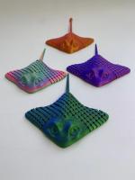 Decoración 3D De Rayo Manta En Estilo Estereoscópico Animal Oceanográfico Regalo Creativo Hecho a Mano Para Descompresión - details 7