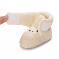Botas De Nieve Para Bebés Recién Nacidos De Algodón Antideslizantes Y Cálidas Zapatos Para Caminar Infantiles Con Peluche - details 19