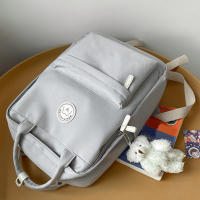 Mochila Grande Impermeable Para Mujer Con Gran Capacidad Estilo Trendy Para Estudio Y Viaje Con Bolsillo Para Portátil - details 3