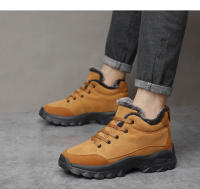Botas De Nieve Para Hombres Zapatos De Camuflaje Ligeros Para Invierno Botines De Camuflaje Tenis De Montaña De Tobillo Zapatos De Piel Corta - details 12