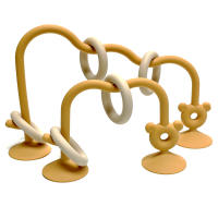 Juguete Educativo Para Bebés De Silicona Con Bolas Giratorias Y Sucos Juguetes Visuales Para Masticar Y Explorar El Mundo - details 0