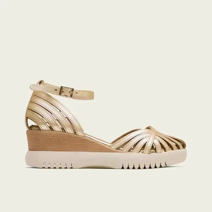Calzado Sandalias marca Porronet modelo 3157-010-112A para mujer en color beig - 1