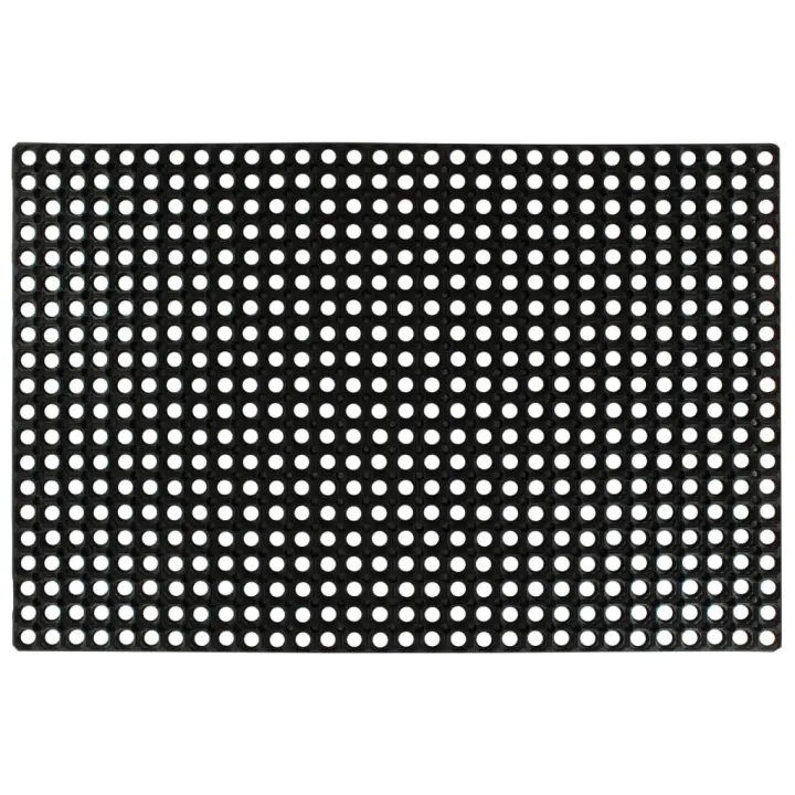 vidaXL Alfombra de goma 23 mm 80x120 cm - 1