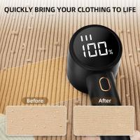 Depiladora de Telas, depiladora recargable, depiladora Eléctrica portátil con 3 velocidades, 6 Cuchillas, Pantalla LED Digital - details 0