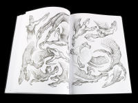 Libro De Diseño De Tatuajes Nueva Edición Con 190 Páginas Patrón De Uñas De Dragón Para Artistas De Bodas Accesorios De Tatuaje - details 8