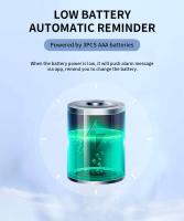 Sensor De Temperatura Y Humedad ONENUO Tuya WIFI Smart Life Compatible Con Alexa Control Remoto Por App Backlight Thermometer Hygrometer - details 20