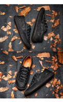 Zapatos Casuales Para Hombre Cuero Mocasines De Caminar Al Aire Libre 2021 Moda Casual Vacaciones Suaves Para Conducir Zapatos De Hombre - details 9