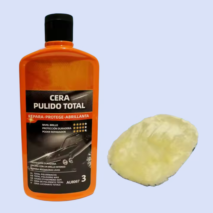picolar CERA PULIDO TOTAL 500ML + GUANTE DE LAVADO DE COCHE - 1