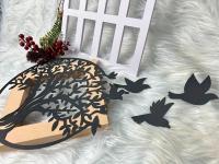 Arte De Pared En Metal - Árbol De La Vida Para Jardín Exterior | Regalo Elegante De Aniversario Y Decoración Para El Hogar - details 2