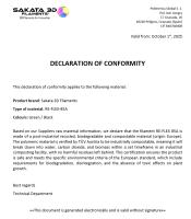 RE-FLEX 85A | 1kg | Filamento Flexible Reciclado | Mismas Propiedades Mecánicas y Técnicas | Cuidado del Medioambiente | Precio Promocional - details 0