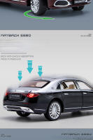 Modelo De Coche De Aleación Mercedes-Benz S680 1:24 Con Sonido Y Luz Juguete De Retroceso Para Niños Colección Decoración Regalo C258 - details 7