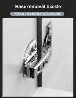 2 Pcs Hinges De Acero Inoxidable Hidráulico Amortiguador Para Puertas De Armarios Cocina Muebles Silencioso Y Suave Cierre - details 8