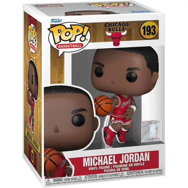 Funko Pop! NBA: Bulls - RS Michael Jordan, Figura de Colección de Vinilo de 9.5 cm - 1