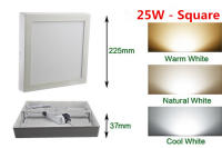 Luz De Techo LED Cuadrada Superficie 9W 15W 25W Luz Panel LED Con Driver AC85-265V AC110V/220V Luz Interior Para Habitación - details 8