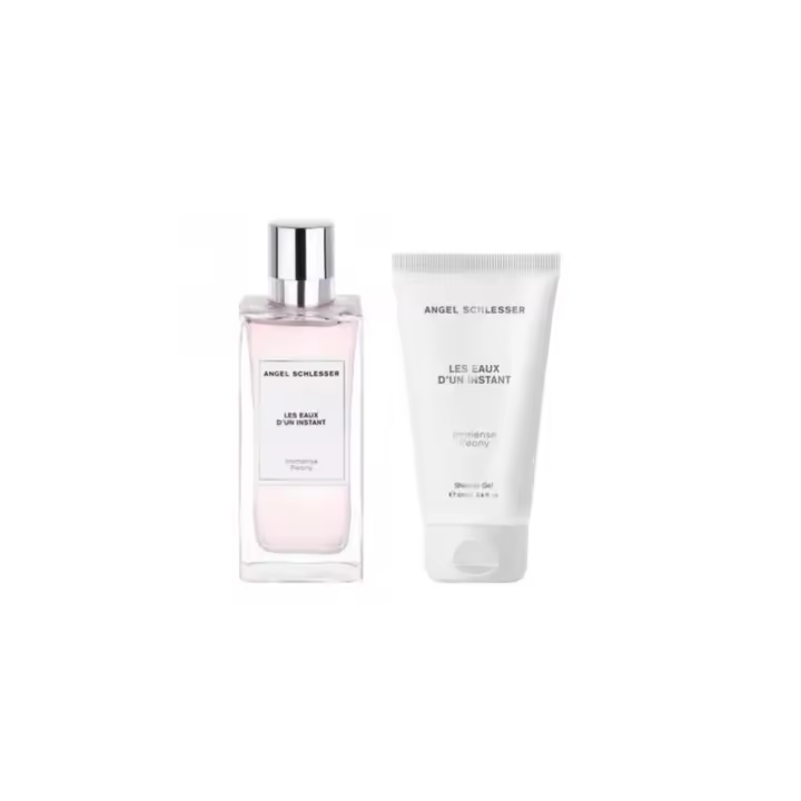 Angel Schlesser - Inmense Peony Agua Fresca Estuche para mujer, fragancia floral fresca y duradera, ideal como perfume femenino o colonia mujer, en formato eau de parfum - 1