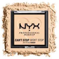 NYX Professional Makeup | Polvos matificantes profesionales Can´t stop Won´t stop, Larga duración, Mutea brillos, imperfecciones y poros, Fórmula vegana - details 3