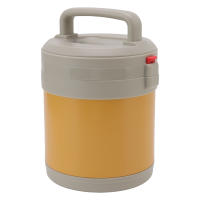 Fiambrera con aislamiento al vacío de 1,3 l, de acero inoxidable 304, portátil, para estudiantes, trabajadores de oficina, color amarillo cera de abejas - details 1
