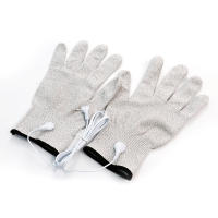 EMS Electrodo Físico Con Cable Guantes Calcetines Para Masaje Terapéutico Relajación Estimulación Muscular Accesorios De Equipo - details 3