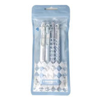 Bolígrafos De Tinta Gel Azul Mar Salado Creativos Y Lindos Con Punta De 0.5mm Para Estudiantes Secado Rápido Para Exámenes - details 6