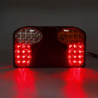 Par De Luces Traseras LED Impermeables Para Coche Camión Y Remolques 12V ABS Material Luz Trasera Para Vehículos - details 7