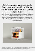 Oficial | Freidora de aire inteligente Xiaomi de 6,5 L, horneado por convección de 360˚ para una cocción uniforme sin necesidad de abrir la cesta, función específica de desengrasado para eliminar el exceso de grasa y aceite - details 2