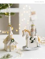 Colgante Creativo De Navidad Alienígena Plata Nordic Estilo Árbol De Navidad Decoración Colgante Regalos Para Fiesta - details 1