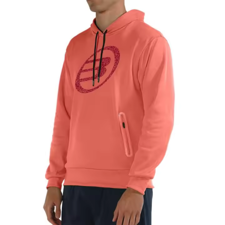 Sudadera Bullpadel Imana Coral Fluor - 1