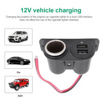 Cargador Automotriz Dual USB 12V Splitter Adaptador De Energía 3.1A/3100mA Para iPhone Android Teléfono Tableta Negro Universal - details 0