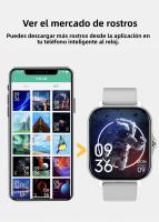 Smart Watch 2025 2.01'' Pantalla Amoled BT Llamada Deporte Impermeable Monitor De Frecuencia Cardíaca Y Presión Arterial Para Hombres Y Mujeres - details 4