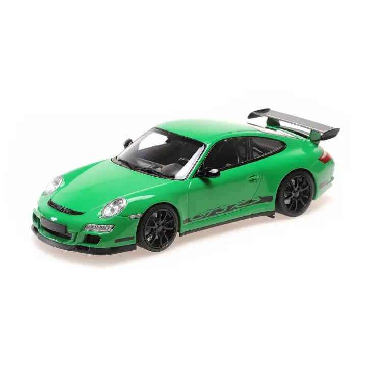 MINICHAMPS 1/18 PORSCHE 911 GT3 RS VERDE 2007 - 155062124 - 1