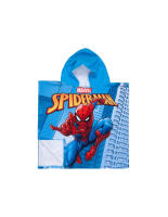 Poncho Toalla Infantil con Capucha Playa – Diseño de Spiderman | 50x100 cm | Niños 1 - 5 años | 100% Microfibra secado rápido | Toalla superhéroe Playa, piscina y Baño  | Fabricado es España - details 0