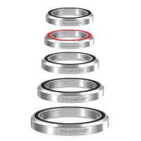 Juego De Headset De Bicicleta De Acero Rodamientos 41 41.8 47 49 52mm Reparación Para Bicicleta De Montaña Accesorios De Bicicleta 28.6 44mm30mm 40mm - details 0
