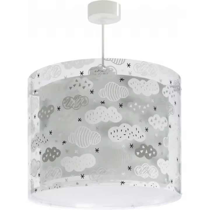 Lámpara de techo infantil Clouds Nube gris - 1