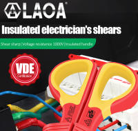 Tijeras Eléctricas VDE LAOA 1000V Aisladas Para Cable Corte De Alambre Herramientas De Plegado Curvo Y Enchufe - details 0
