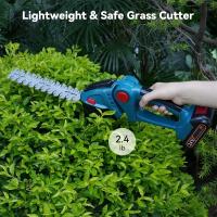 2 en 1 Cortasetos eléctrico, podadora de mano inalámbrica, recargable, herramienta de jardín para batería Makita de 18V, recortadora eléctrica de setos Equipado con un enchufe de batería de la UE - details 2