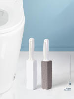 Cepillo De Limpieza Para Inodoro Manual Con Piedra Pumice Herramienta Para Eliminar Manchas Y Escamas En Baño Y Cocina Material PP Ecológico - details 0