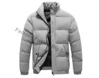 Chaqueta De Invierno Para Hombre Parka Térmica Casual Estilo Clásico Abrasadora Con Cierre De Cremallera Ropa De Hombre - details 4