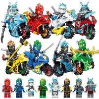 Bloques De Construcción Figuras Humanoides Juguetes Para Niños Personajes De Cartoon Regalos De Cumpleaños Material Plástico - details 3