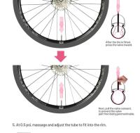 Tubo Interno De Bicicleta Ultraligero RideNow TPU MTB Para 29 Pulgadas 56g 45MM Piezas Para Pneumáticos De Montaña 26 27.5 29er - details 9