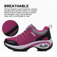 Zapatillas De Correr Para Mujer Transpirables Tenis De Verano Ligeros Malla Con Almohadilla De Aire Deportivas Al Aire Libre Para Mujer Tallas Reales - details 14