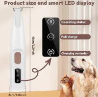 Cortapelos para perros con luces LED totalmente impermeable Nuevo Cortapelos para mascotas con pantalla LED - details 4