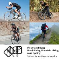 Pedales De Bicicleta BUCKLOS Antideslizantes Con Rodamientos Sellados Aleación De Aluminio Plataforma De Pie Para Mountain Y Road Bicicleta Piezas De Bicicleta - details 7