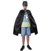 Carnavalife Máscara Batman y Capa Negra 2 pcs para Halloween, Carnaval, Disfraz de Superheroe Adulto y Niños - details 5