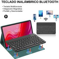 Funda con Teclado para Lenovo Tab M11 11" 2024(TB330FU/TB330XU), Español Ñ Teclado Bluetooth Inalámbrico Desmontable con Funda Protectora Delgada para Tablet Lenovo Tab M11 11 Pulgadas 2024(TB330FU/TB330XU), - details 1
